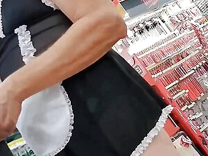 Sent to the hardware store wearing a skimpy Maids lingerie outfit to get new keys made.  You will love this degrading and feminizing movie to stroke to or just have a good laugh.