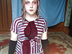 Hey guys, i am a crossdresser with you again on my new video. I am uploading one or two videos everyday and also i am improving skills, performance and clothing for to deserve your attention and love you can always support me with dresses what you want me