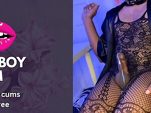 Joanna got a special request from her highest tipper in the camming room to do a sissygasm. She had to do a cumshot ruined orgasm for the pleasure of her horny daddy. What a naughty sissy slut! Femboy cum JOI masturbation, sissification and feminization