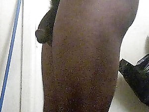 Slim thick petite TS girl with fat ass and big juicy black cock