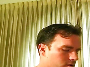 Tatooed tranny with leather outfit gets fucked while jerking off her own cock