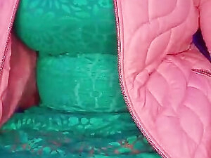 desi bhabhi indian crossdresser satin silk salwar suit indian college girl big tits boobs