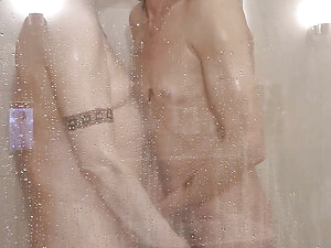 Gigi and Dave, transgender female and her boyfriend, pornstars, are making love. Here is an oldert recording of their  performance.