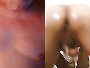 on Skype cam fist anal