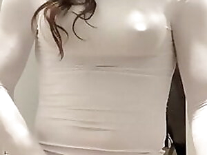 Sexy white outfit